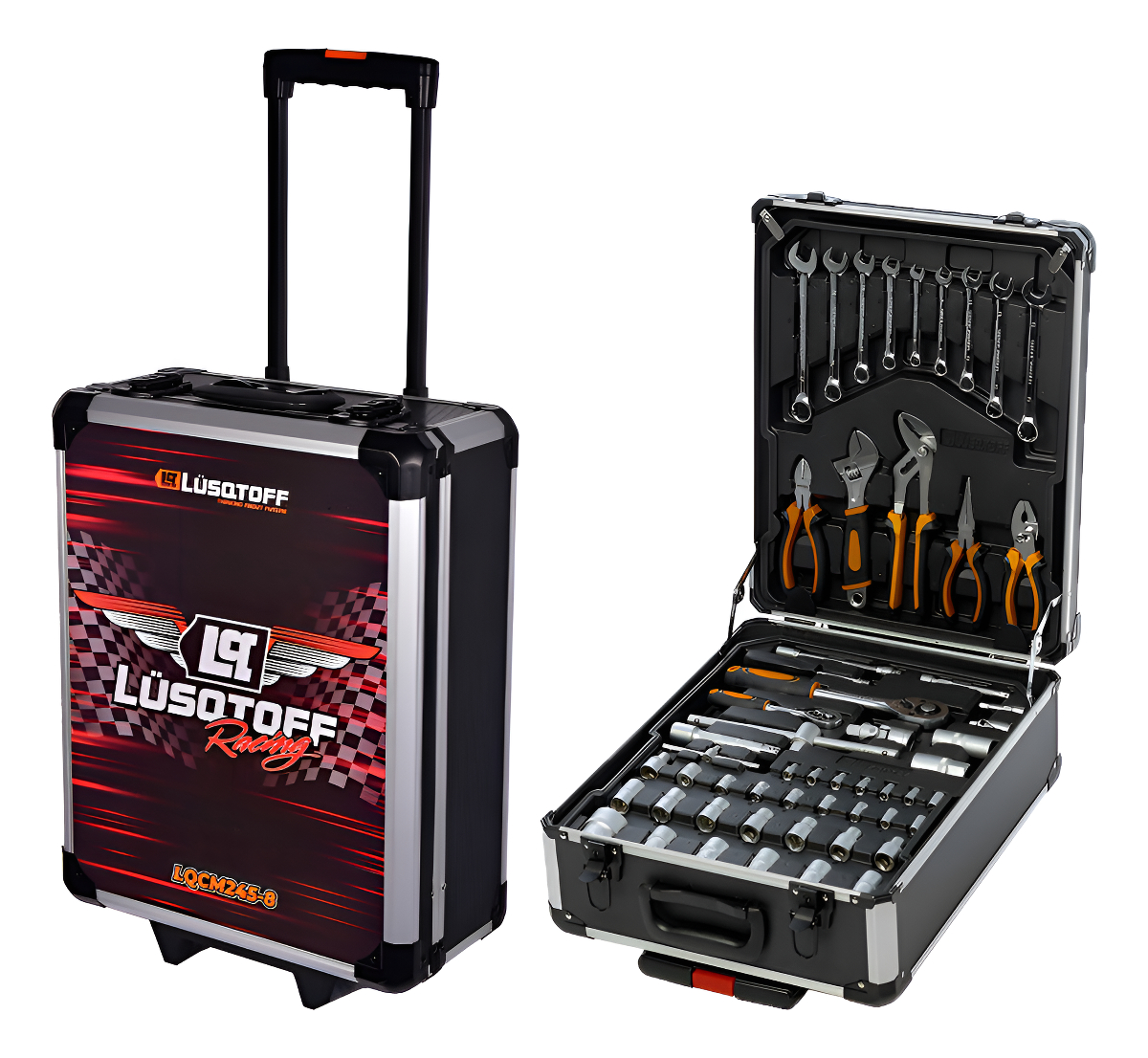Maletín Completo De Herramientas 245 Piezas Lusqtoff