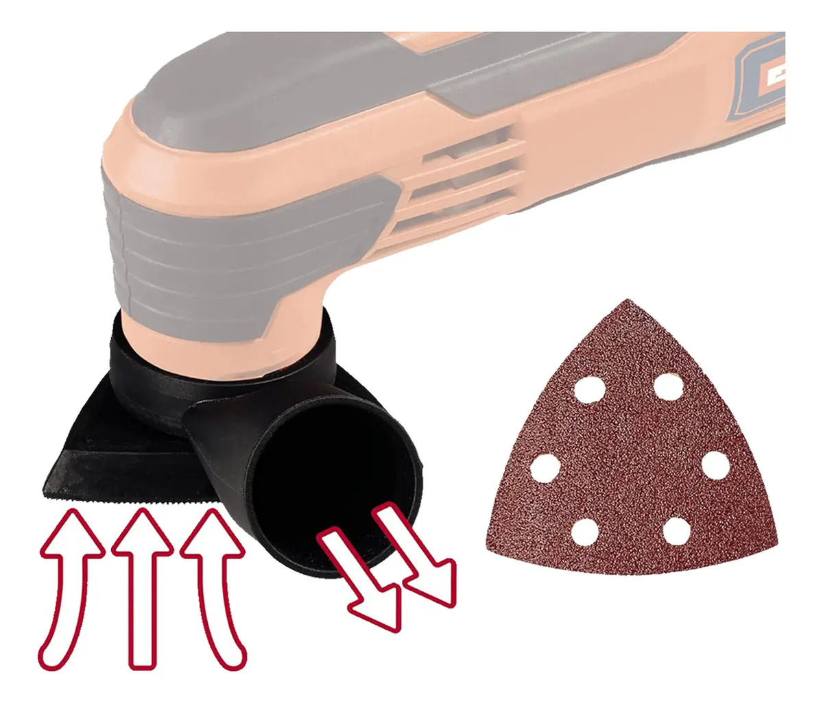 Sierra Multiherramienta Oscilante Einhell Tc-mg 250 Ce - 4465185 Classic Con Accesorios - Imagen 3