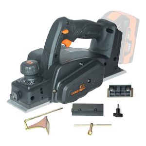 Cepillo Garlopa Inalambrico Brushles 82mm Lusqtoff Black