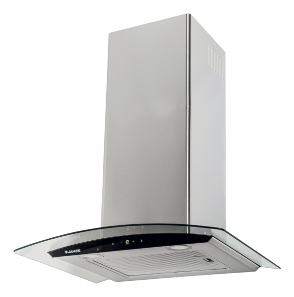 Campana James Curva 60cms Extractora 230w 3 Velocidades - Imagen 3