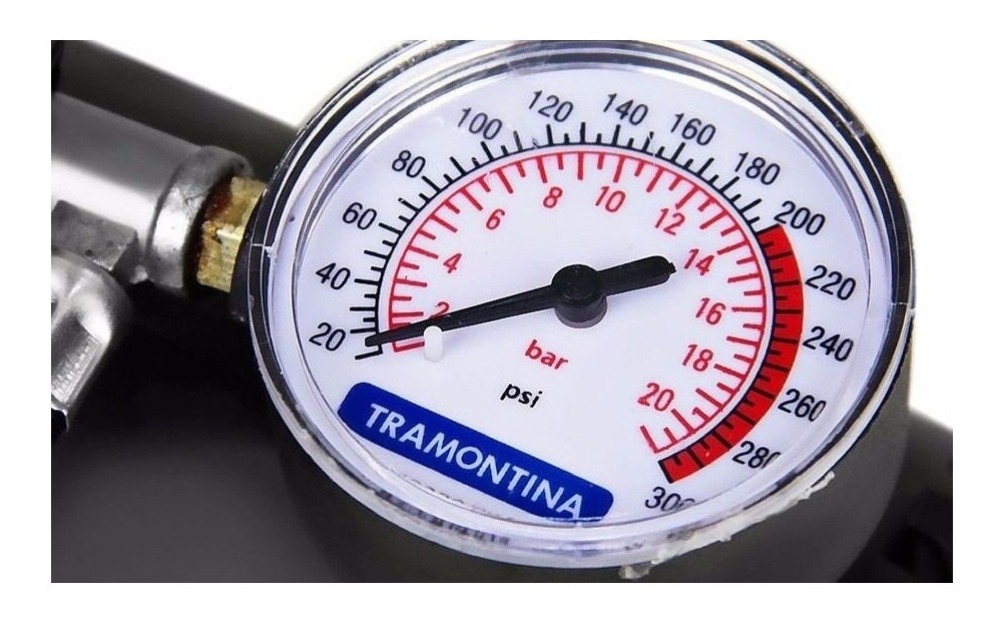 Mini Compresor De Aire Eléctrico Portátil Tramontina 42330/001 50w Negro - Imagen 4