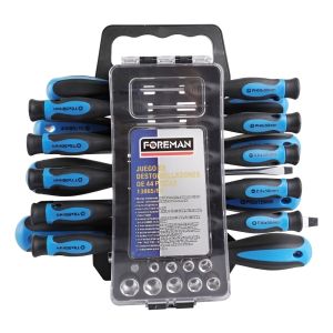 Juego De Destornilladores De 44 Pzs Foreman Profesional Kirk