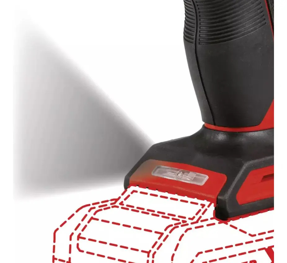 Taladro Inalámbrico Sin Carbones Tp-cd 18/40 Li Bl Solo Rojo - Imagen 3