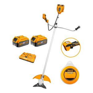 Desmalezadora 20v 2 Baterias 4ah Carg Ingco Cstli202522 * *