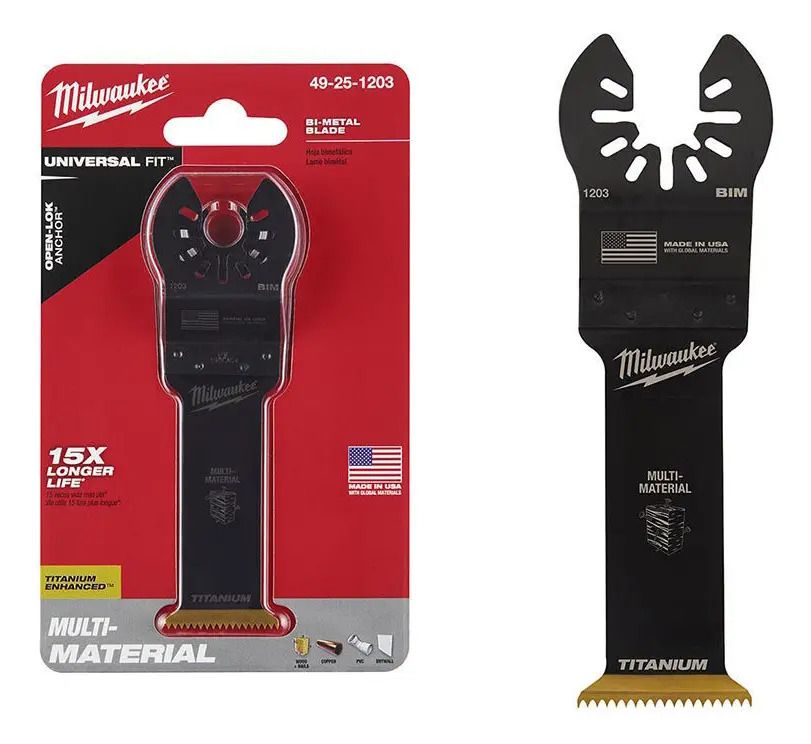 Hoja P/multiherr.bimet.titanio P/mad.metal Y Pvc X 1.1/4'' 4