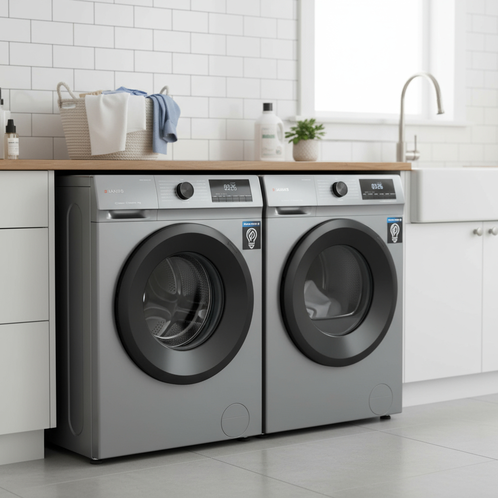 Lavarropas James Inverter Led 8 Kg Mod 8140 - Imagen 2