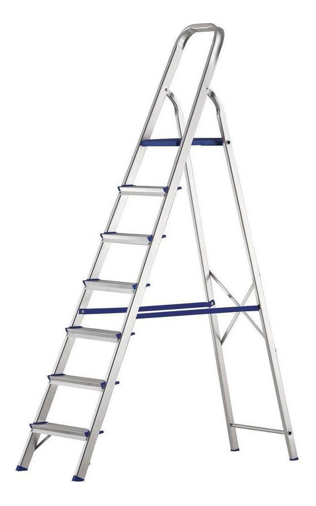 Escaleras Aluminio Escalera 7 Escalones 1.50 Mts Marca Kirko - Imagen 5