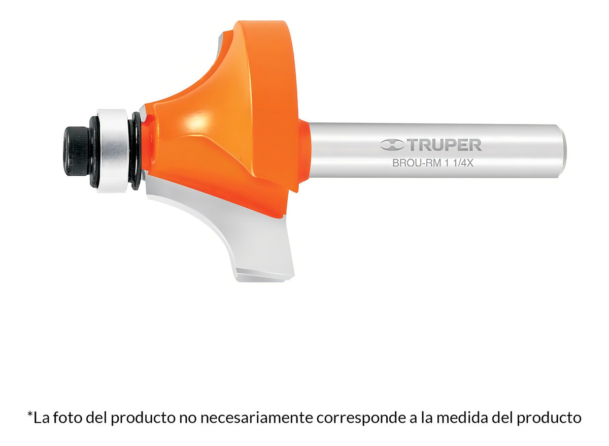Broca Router Redondeado Moldura 1' Balero 11472