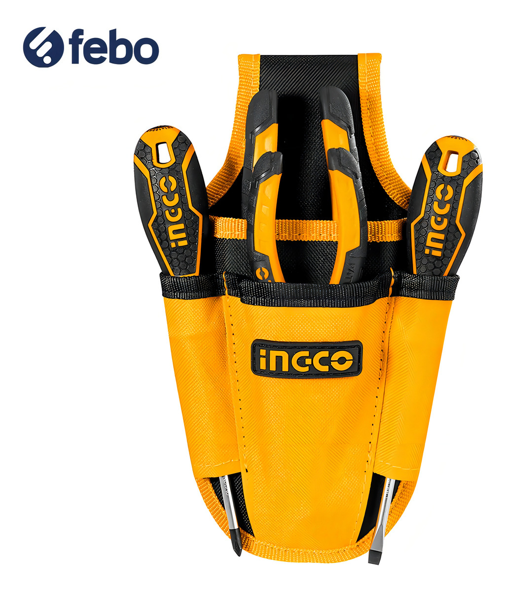 Canana Porta Herramientas Ingco 240x130mm Htbp04011 Febo - Imagen 2