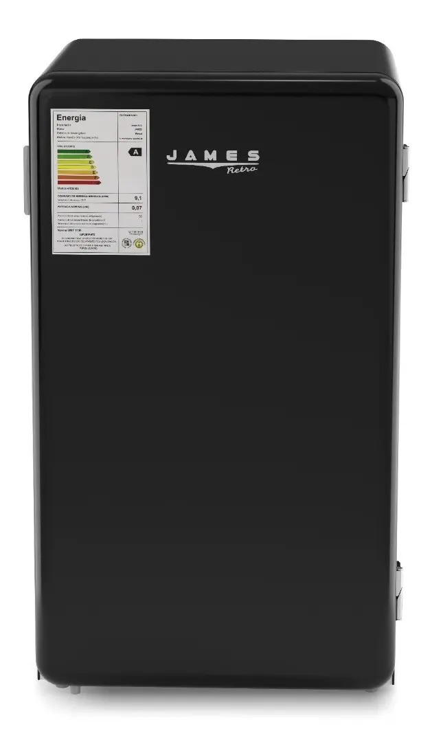 Heladera Frigobar James Rj 90 M Negro 93l - Imagen 2