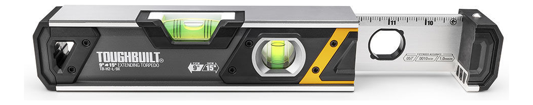 Nivel Magnético Extensible De 23 A 38cm Tb-h2-l-9x Toughbuil - Imagen 3