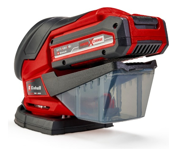 Lijadora Orbital Inalám Te-os 18/150 + Cargador Y Bat 2,5 Ah - Imagen 2