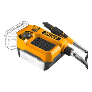 Minitorno A Bateria 20v P20s + 40 Accesorios Ingco