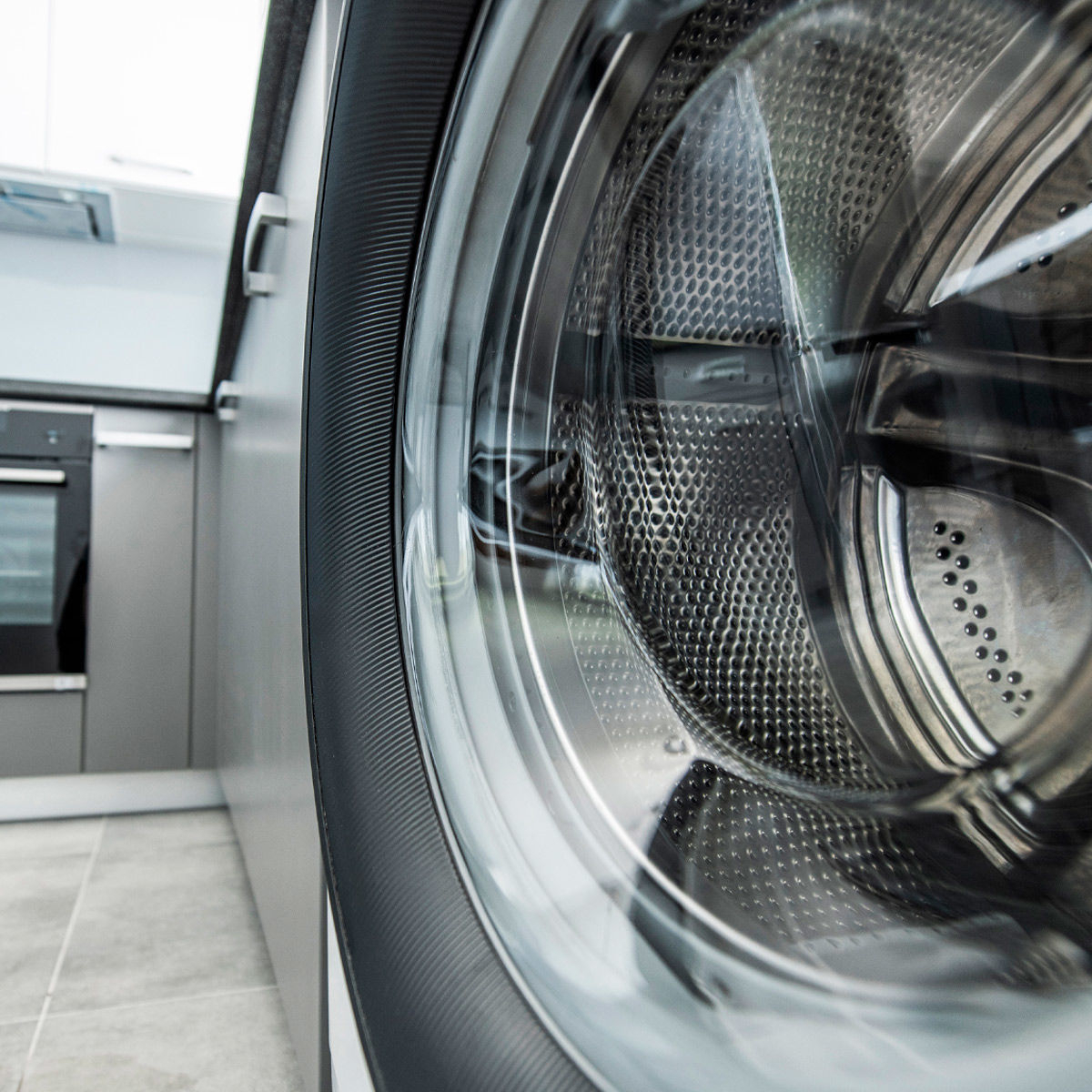 Lavarropas James 10.5kg Inverter Gris Lr 1016 Dark Silver G3 - Imagen 5