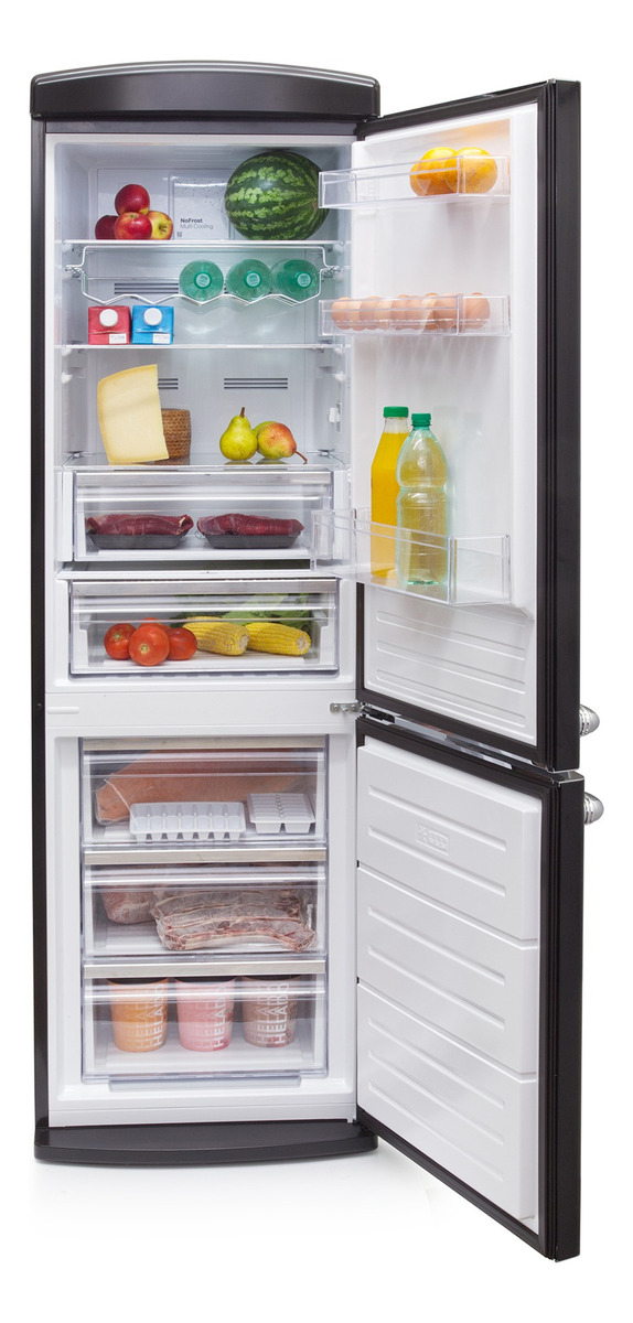 Refrigerador Heladera Retro James Rj 373 Rn Combinada - Imagen 2