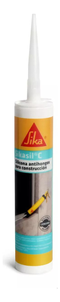 Sikasil C Sellador De Silicona Neutra Sika 280ml