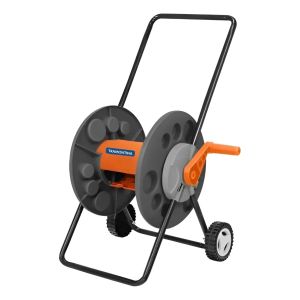 Carro Enrollador Soporte De Manguera Ruedas 55mts Tramontina