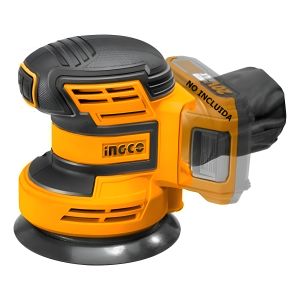 Lijadora A Bateria Litio 20v Roto Orbital De Palma Ingco Kk
