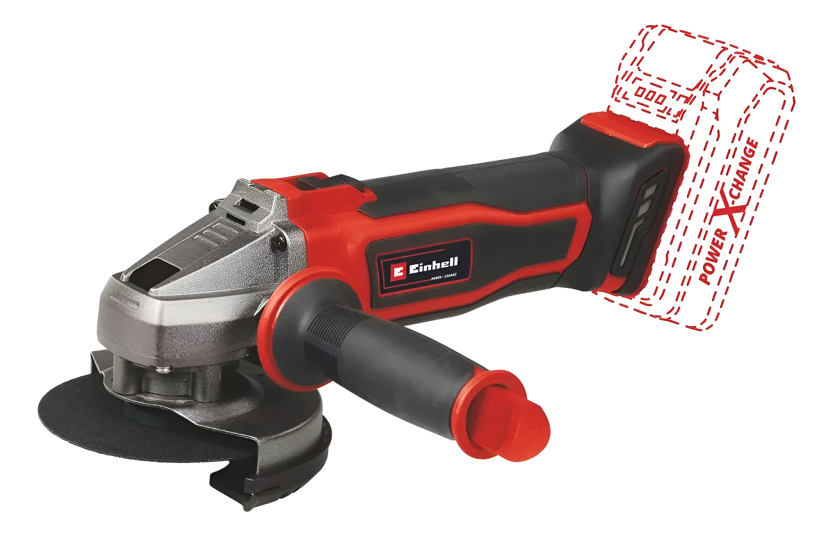 Amoladora Inalámbrica Te-ag 18/115-2 Li - Solo Einhell Rojo