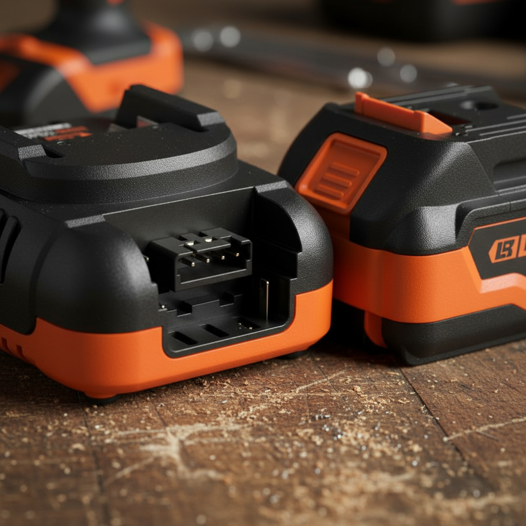 Set Cargador + Bateria 18v 4,0 Amp 54w Lusqtoff Lbc1840-9 - Imagen 3