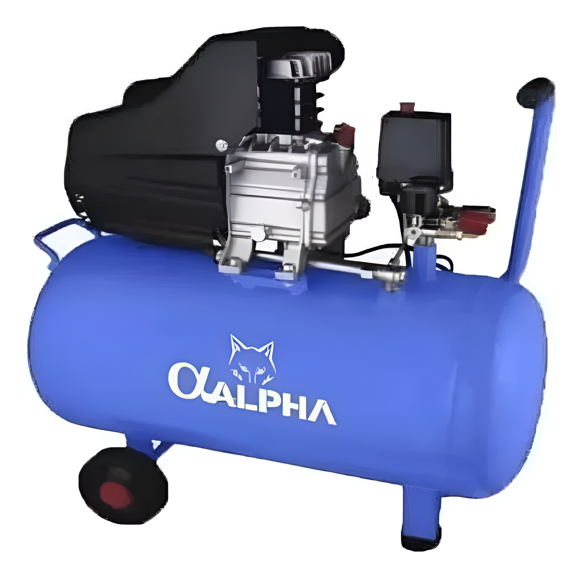 Compresor De Aire 50 Litros 2hp 220 L/m Alpha Pro