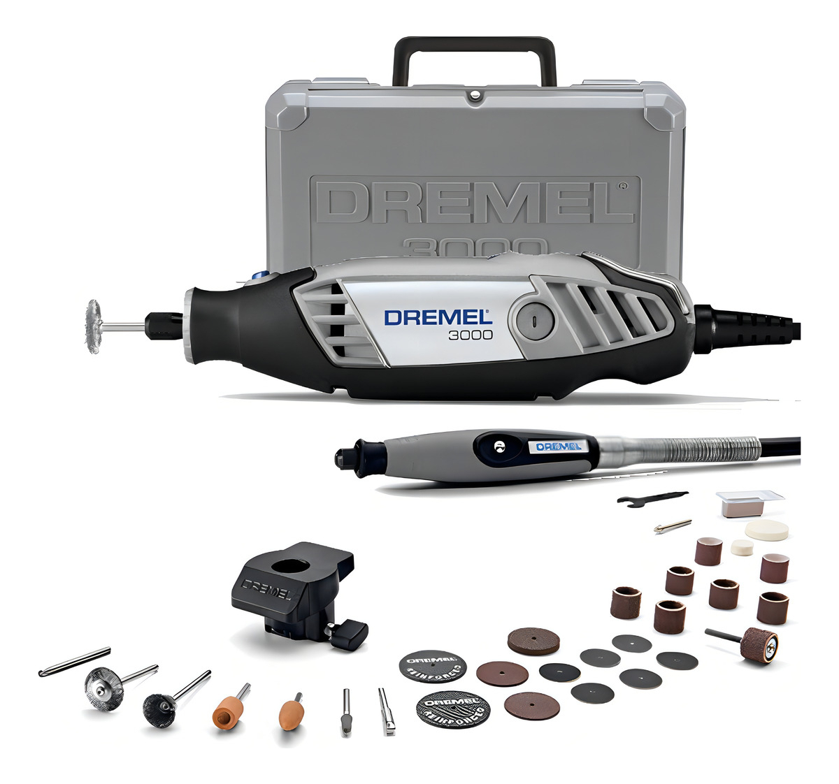 Microrrefinador 3000 Con 30 Accesorios Dremel