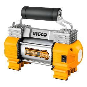 Compresor Auto 12 Volt 18amp Uso Rudo Ingco Aac2508 120psi