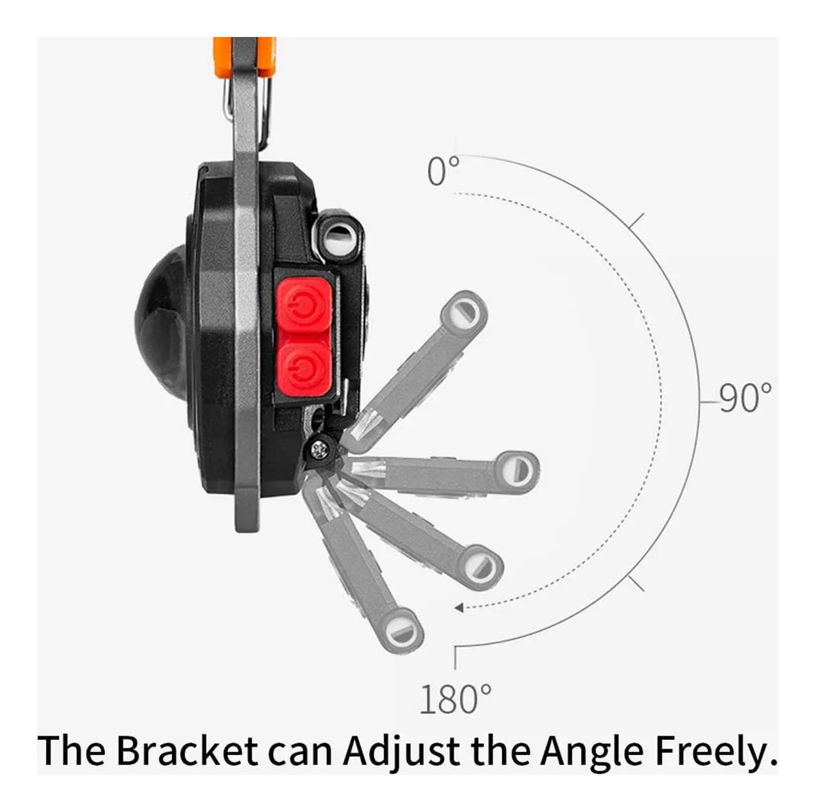 Linterna Llavero Multifuncion Supervivencia Camping - Imagen 4
