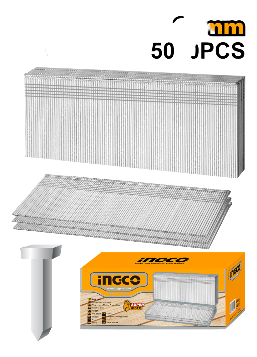 Clavos Caja X 5000 Unidades 8ga 30mm Ingco Ana18301 - Imagen 3