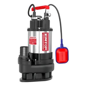 Bomba Sumergible 750w 1hp Pozo Negro Metalica Emtop Kirkor