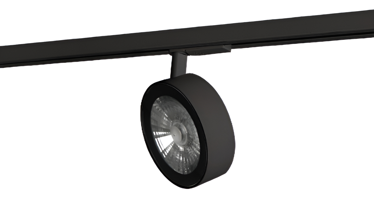 Spot Led Negro Para Riel Ar111 15w 975lm 3000k Ketai