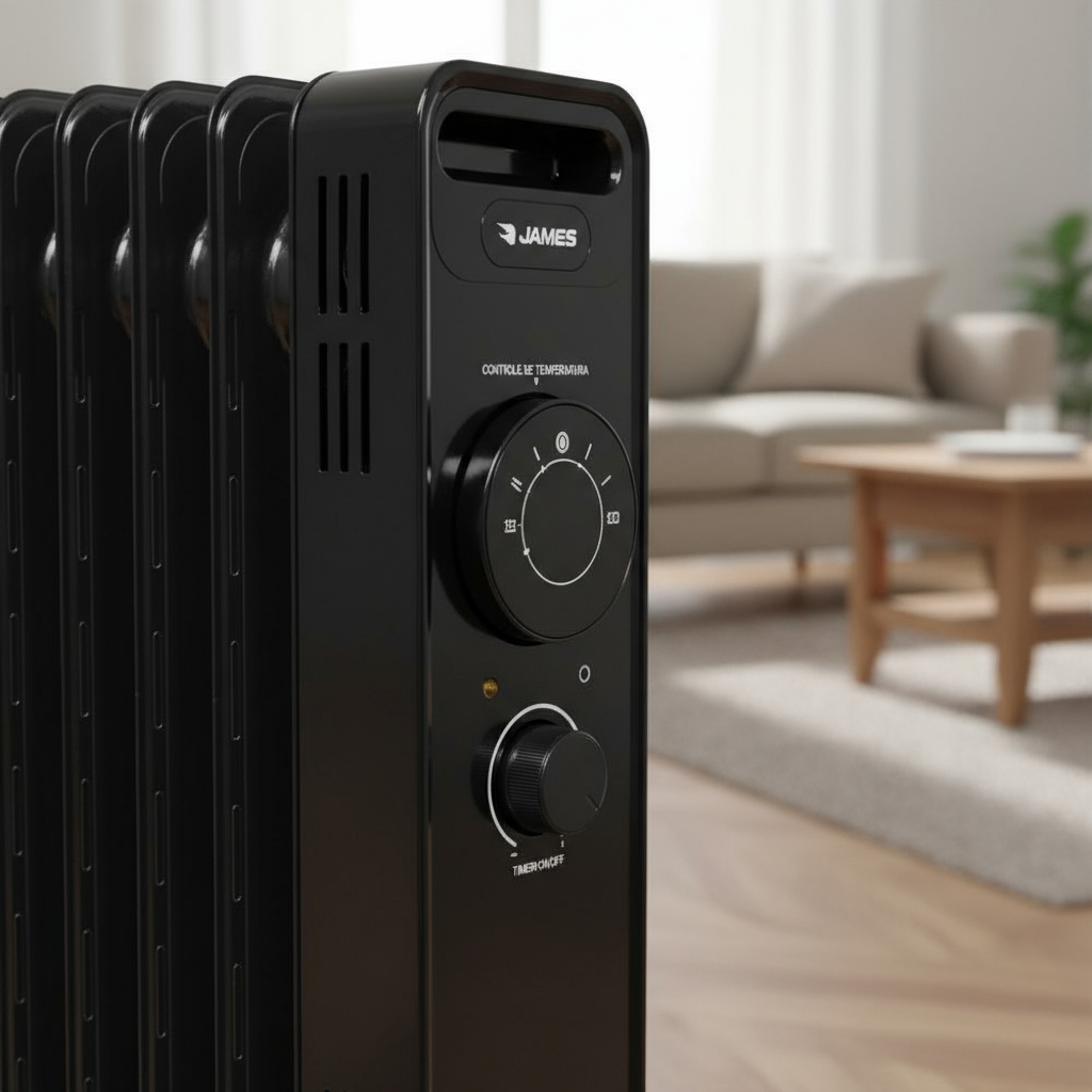 Radiador De Aceite James 2000w - Imagen 3