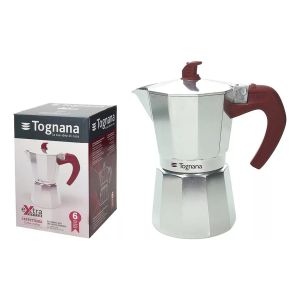 Cafetera Italiana 6 Tazas Extra Style Tognana V443056moru