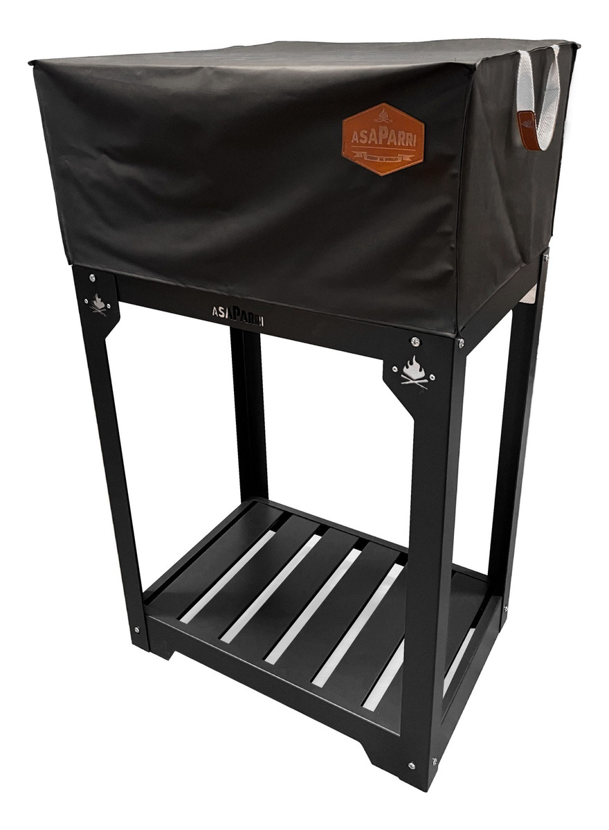 Balconera Parrillero Parrilla Con Ruedas Y Funda Asaparri - Imagen 8