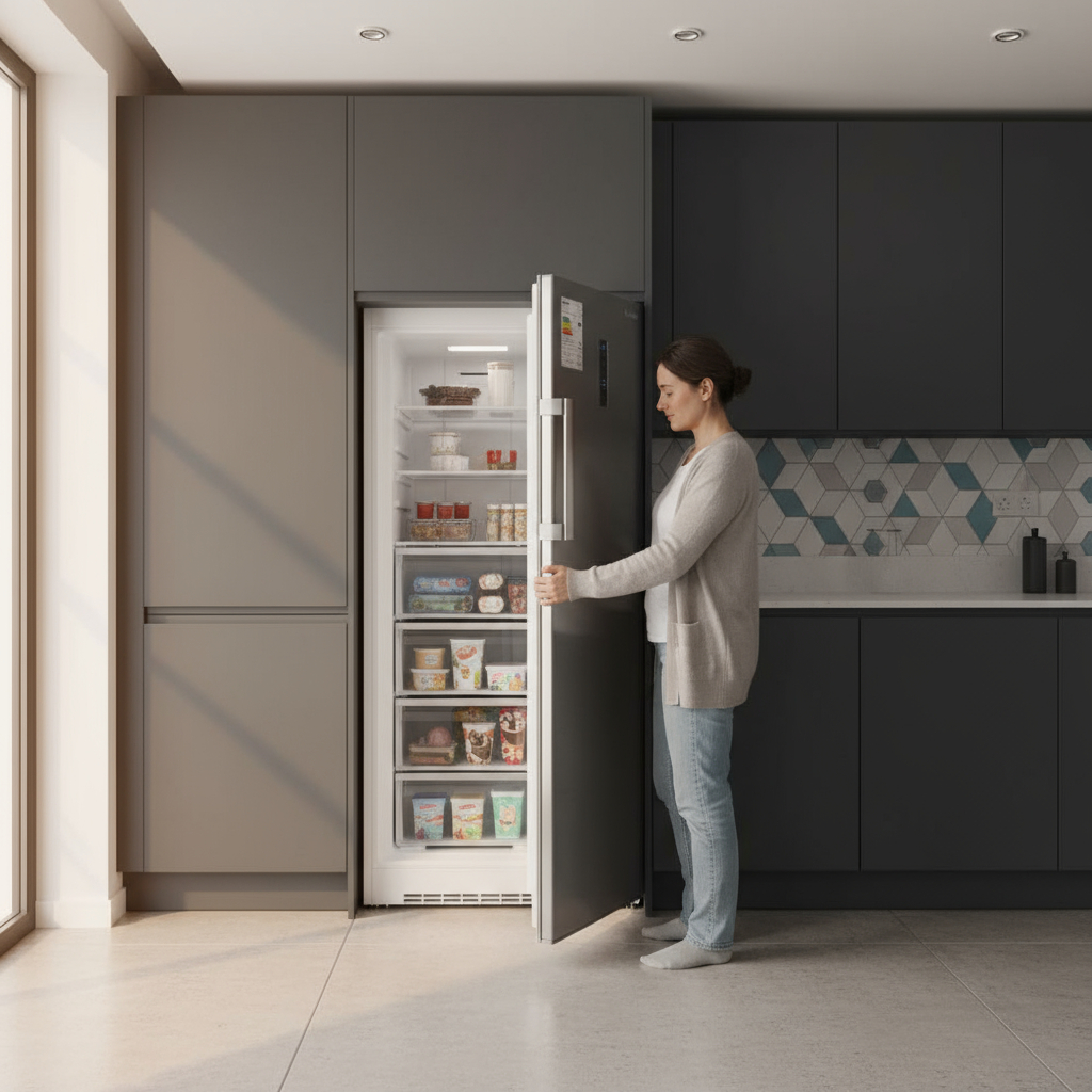 Freezer Vertical James Frio Seco 250 Lts Inox - Imagen 3