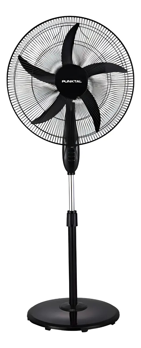 Ventilador De Pie Punktal Pk-5012vt 5 Aspas 50cm De Diámetro