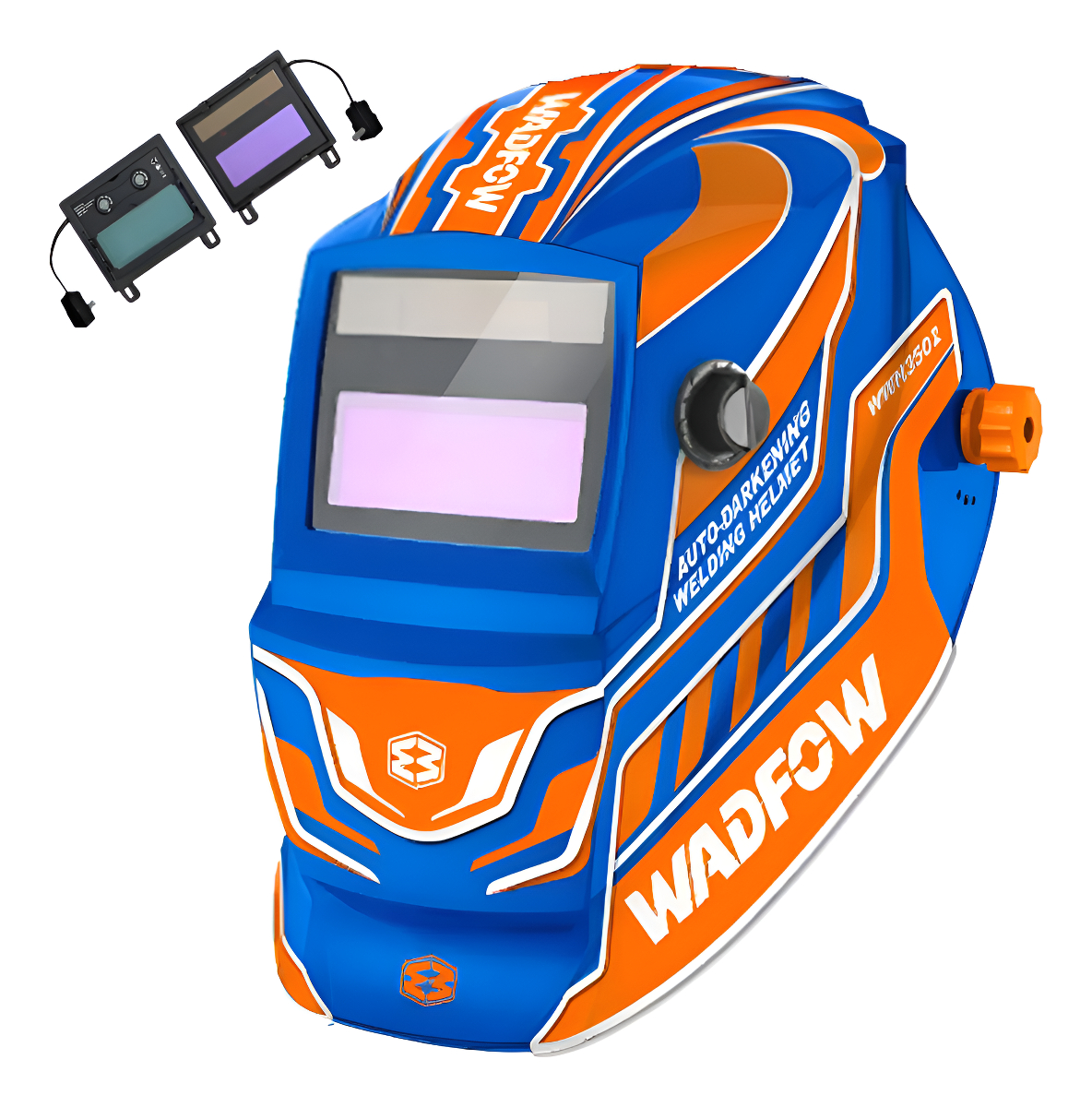 Careta Soldar Fotosensible Con Regulador Wadfow Wwh3502