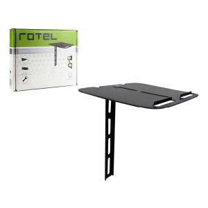 Soporte Decodificador Consolas Rotel Ht Negro Para Tv O Pared 19x22x16cm
