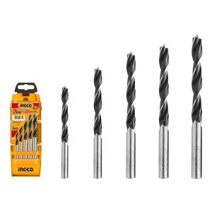 Set 5 Mechas Para Madera Ingco Akd5058