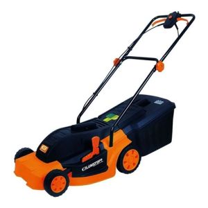 Cortadora De Pasto Eléctrica Lüsqtoff Lco-1640b Con Bolsa Recolectora De 1.6 Kw Y Naranja