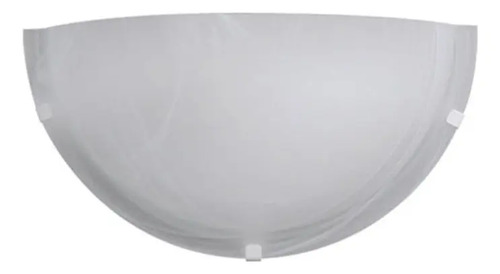 Aplique De Pared, Metal Y Vidrio Esmerilado - Dx3000