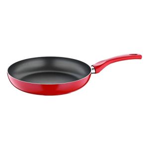 Sartén Antiadherente Papilla Aluminio 26cm Rojo Mango Baquelita
