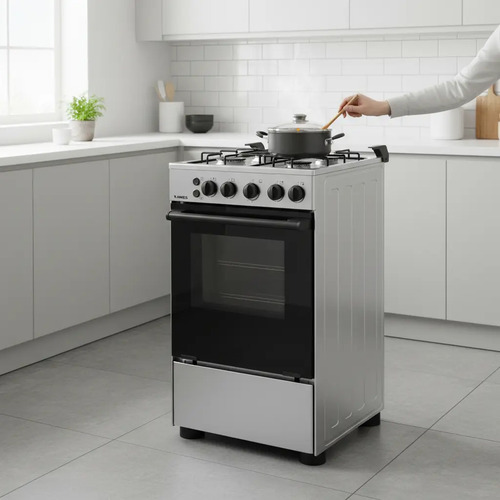 Cocina James C510 Color Inox Con Puerta Con Visor - Imagen 11