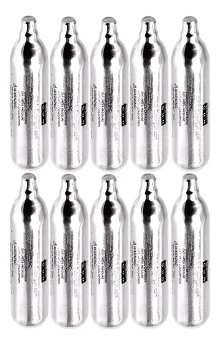 Garrafa De Co2 Para Pistola De Aire X 10 Unidades