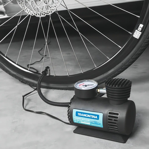 Mini Compresor De Aire Eléctrico Portátil Tramontina 42330/001 50w Negro - Imagen 5