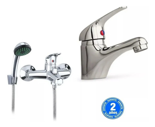 Monocomando Baño Juego Grifería - Imagen 4
