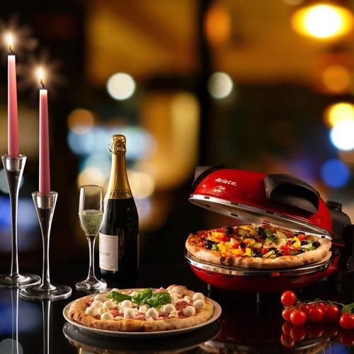 Horno De Mesa Eléctrico Ariete Horno De Pizza Rojo 220v - Imagen 5