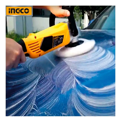 Pulidora Industrial 1400w Ingco Ap14008 Naranja Claro - Imagen 11