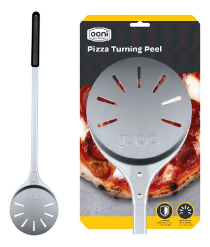 Pala Larga Girar Pizzas Ooni Aluminio - Imagen 2