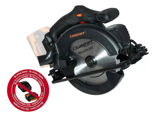 Sierra Circular Inalámbrica Brushless Profesional Black Series 20v 185mm Lusqtoff Frecuencia 50hz Csl4500-9b Negro - Imagen 10